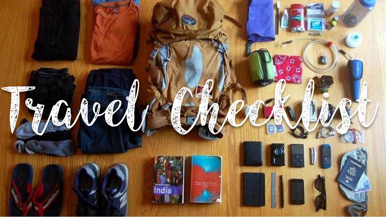 Things To Carry While Travelling Travel Checklist Pravasibaba